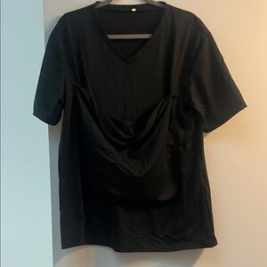 Men’s V Neck Baby Wearing Top